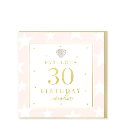 Picture of FABULOUS 30 BIRTHDAY CARD